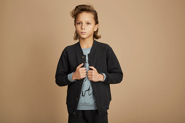 SOFT GALLERY Roland Cardigan - Blue Graphite Color