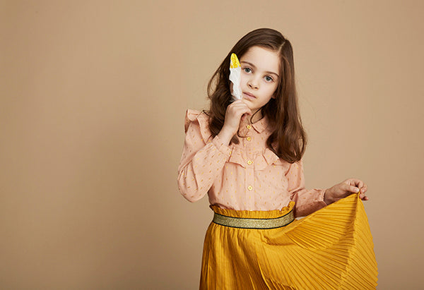 SOFT GALLERY Mandy Skirt - Golden Yellow Color