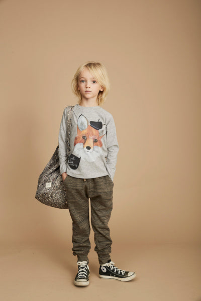 SOFT GALLERY Viggo T-Shirt - Grey Melange Color