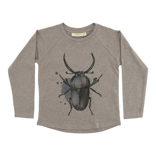 SOFT GALLERY Viggo LS T-shirt Grey
