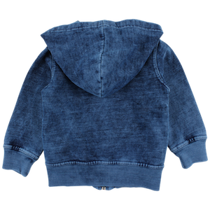 SMALL RAGS Felix Hoodie Indigo Blue