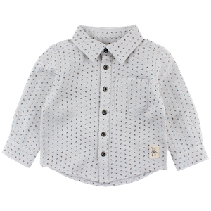 SMALL RAGS Felix LS Shirt Grey Melange