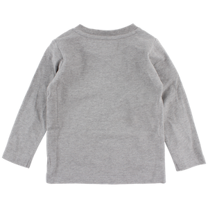 SMALL RAGS Felix LS T-Shirt Grey Melange