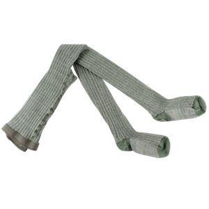 SMALL RAGS Emily Pantyhose Sea Spray (Green)