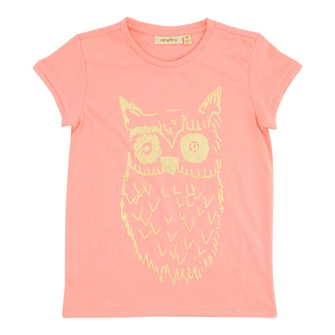 SOFT GALLERY Lili T-Shirts - Neon Orange Color