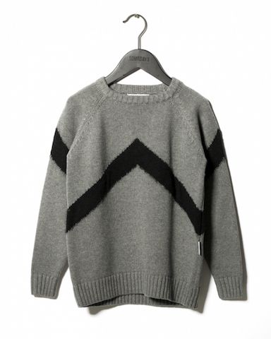 SOMEDAY SOON Allen Knitwear Grey Melange Color
