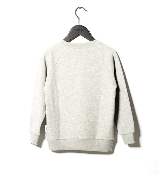 SOMEDAY SOON Ivan Crewneck Grey Melange Color