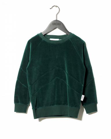 SOMEDAY SOON Thomson Crewneck Green Color