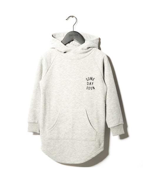 SOMEDAY SOON Monterey Hoodie Grey Melange Color