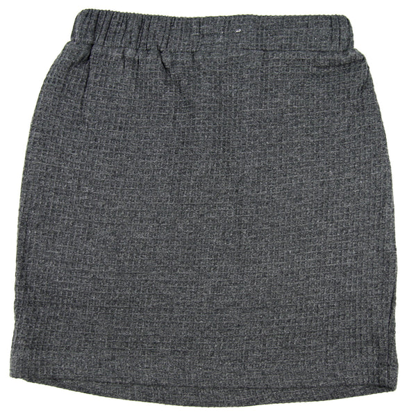 SMALL RAGS Dina Skirt Dark Grey Melange