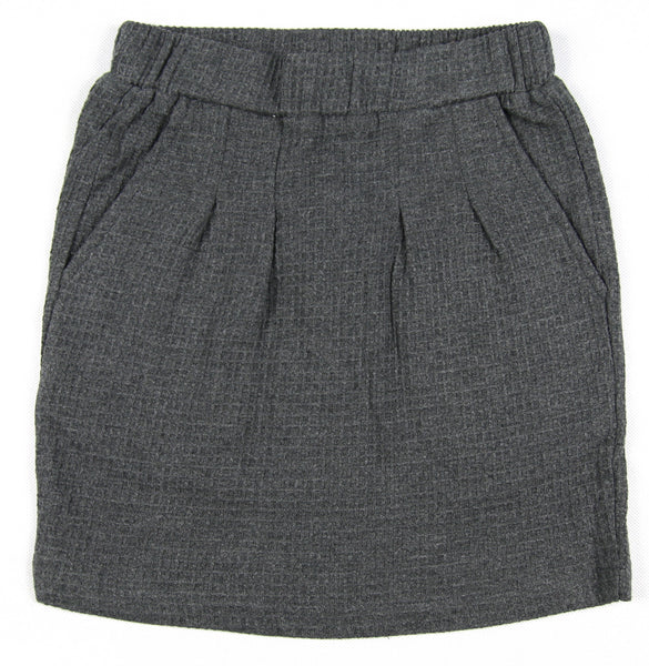 SMALL RAGS Dina Skirt Dark Grey Melange