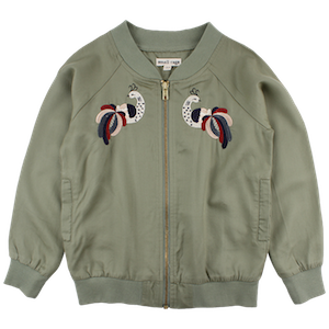 SMALL RAGS Freya Cardigan Sea Spray (Green)