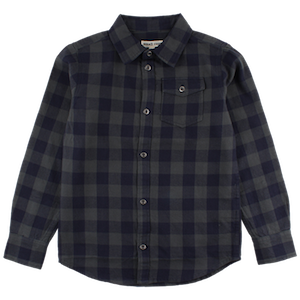 SMALL RAGS Fabian LS Shirt Urban Chic (Dark Green)