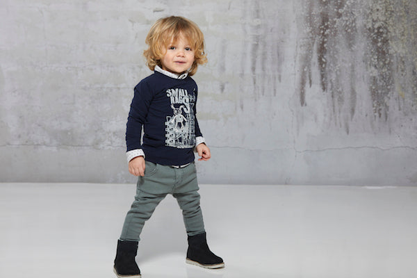 SMALL RAGS Fabian Pants Urban Chic (Dark Green)