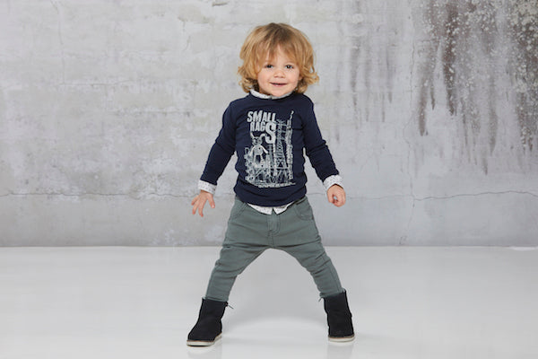 SMALL RAGS Fabian Pants Urban Chic (Dark Green)