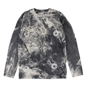 SMALL RAGS Fabian LS Top Caviar (Black)