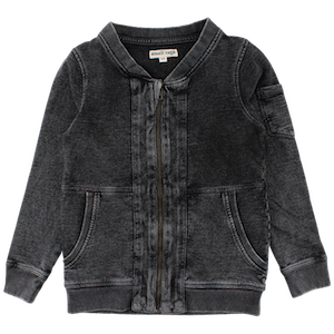 SMALL RAGS Fabian Cardigan Caviar (Black)
