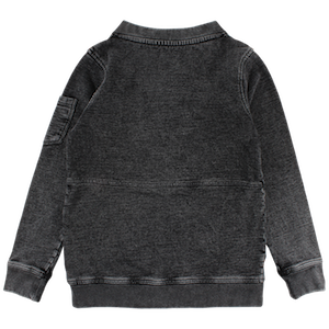 SMALL RAGS Fabian Cardigan Caviar (Black)