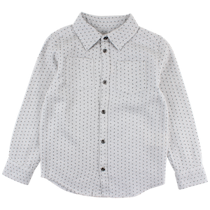 SMALL RAGS Fabian LS Shirt Grey Melange