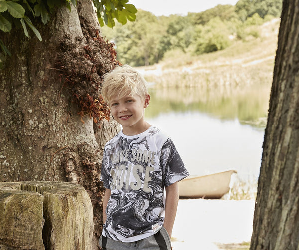 KIDS UP Gorm T-Shirt - White Color