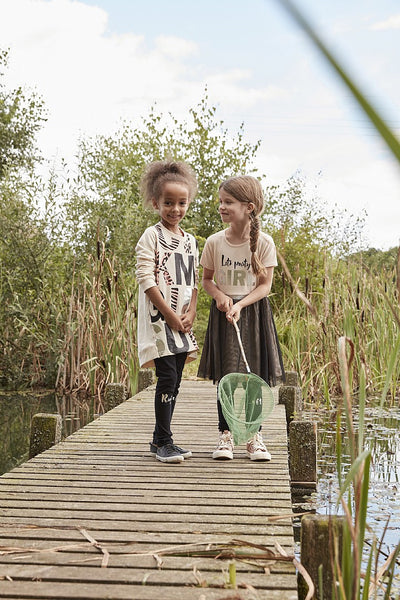 KIDS UP ISSA Dress - Peach Color