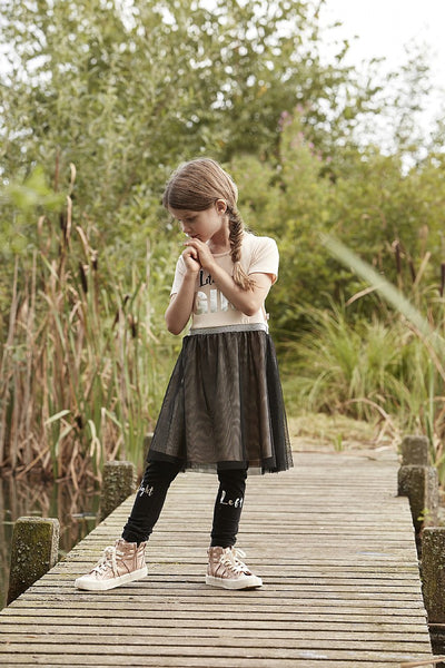 KIDS UP ISSA Dress - Peach Color