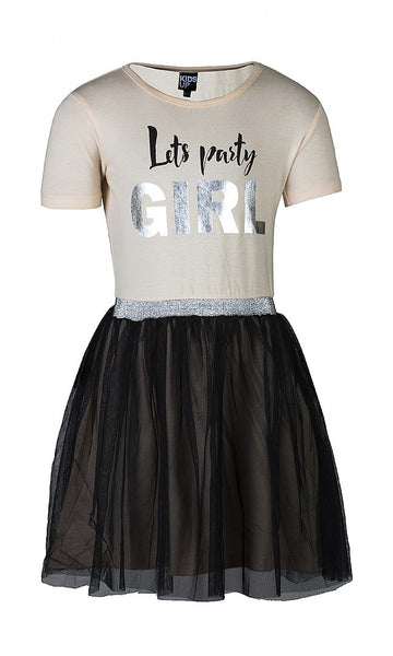 KIDS UP ISSA Dress - Peach Color