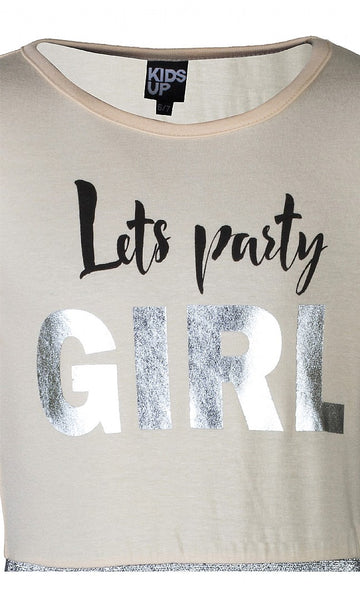 KIDS UP ISSA Dress - Peach Color