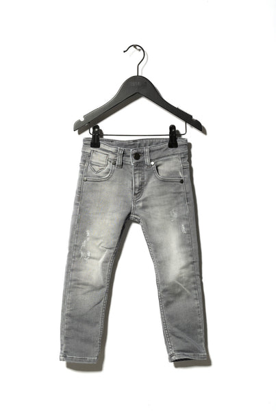 SOMEDAY SOON Jonas Denim Pants - Washed Grey Color