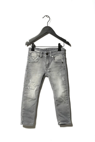 SOMEDAY SOON Jonas Denim Pants - Washed Grey Color