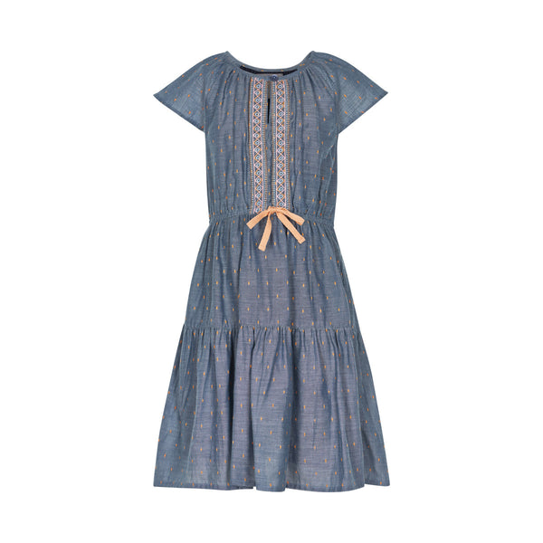 CREAMIE Hollie Dress Blue Melange color