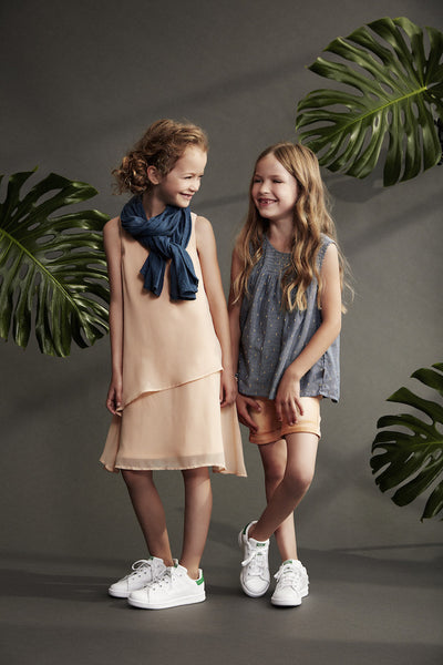 CREAMIE Harriet Dress Peach Quartz color