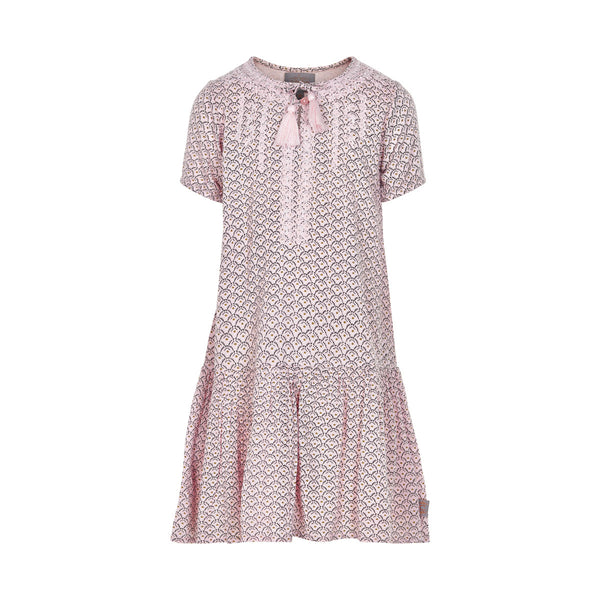CREAMIE Helene Dress Pearl Blush color