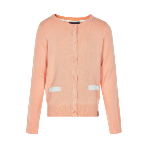 CREAMIE Mijanne Cardigan Peach Quartz color