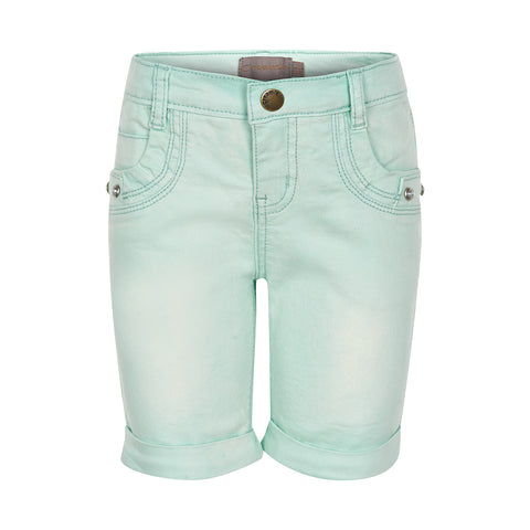 CREAMIE Etna Shorts Smoke Green color