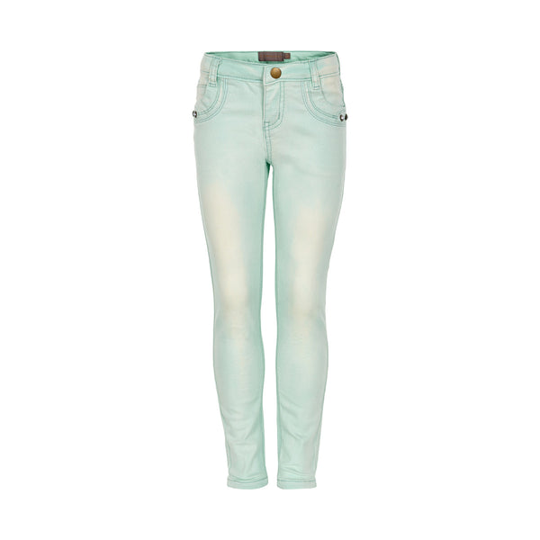 CREAMIE Etna Jeans Smoke Green color