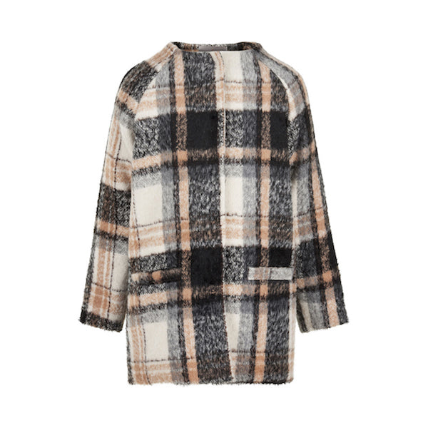 CREAMIE June Coat Turbulence Cream Color