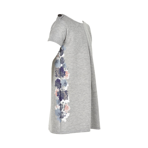 CREAMIE Jelina Dress Light Grey Melange Color