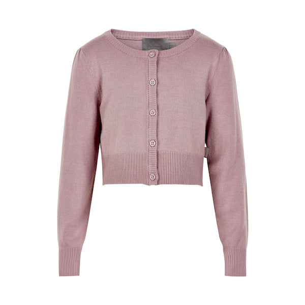 CREAMIE Mijanne Short Cardigan Woodrose Color