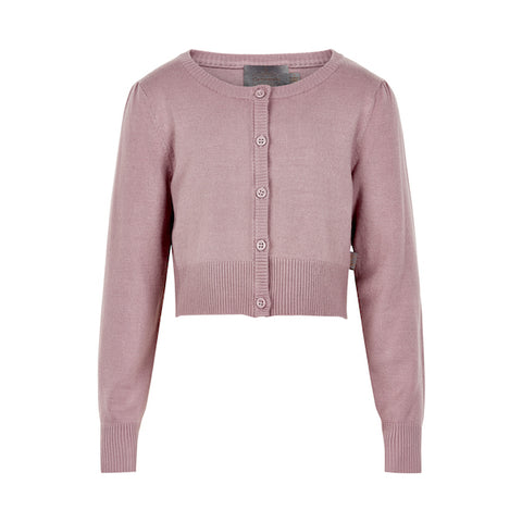 CREAMIE Mijanne Short Cardigan Woodrose Color