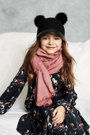 CREAMIE Dress Black Color with flower print