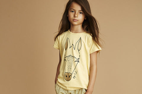 SOFT GALLERY Pilou T-Shirt - Yellow Color