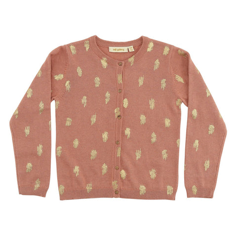 SOFT GALLERY Mila Cardigan Peach Biege