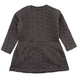 EN FANT Forrest LS Dress - Coffee Melange (Dark Brown)