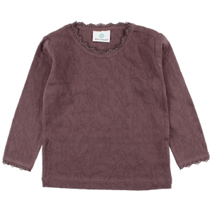 EN FANT Forrest LS T-Shirt - Sparrow (Purple)