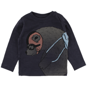 EN FANT Forrest LS T-Shirt - Outer Space (Dark Navy)