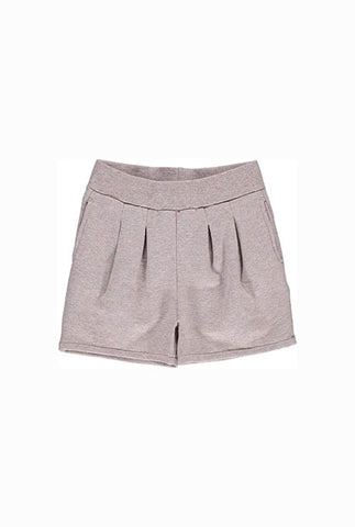 GRO Rosa Aspects Shorts - Melange Rosa Grey Color