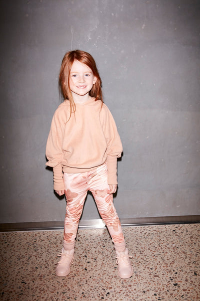 GRO Hibernation Leggings - Foundation Drift Flower Color