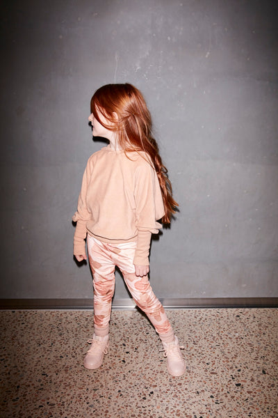 GRO Hibernation Leggings - Foundation Drift Flower Color