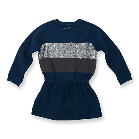 HOW TO KISS A FROG Gunnel Dress Navy Color